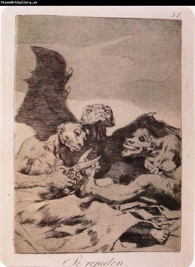 Francisco Goya Se Repulen